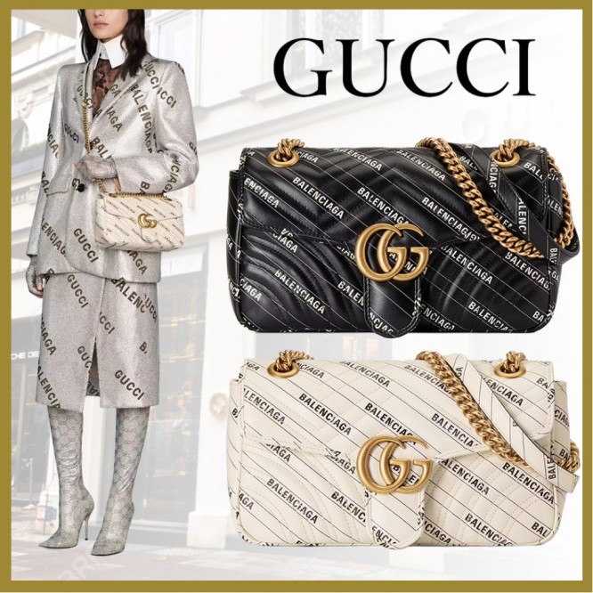 Gucci〔GGマーモント〕ザ ハッカー プロジェクト スモールバッグ443497